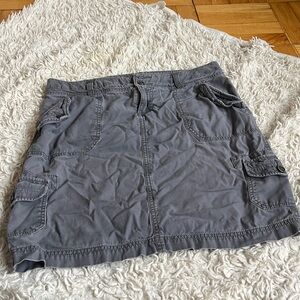Abercrombie style cargo mini skirt
